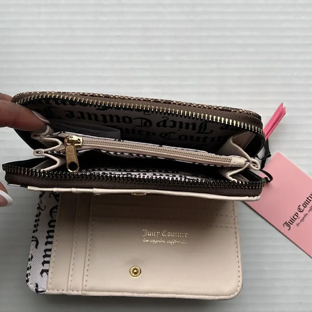Juicy Couture Glam Backpack & Wallet in Brown